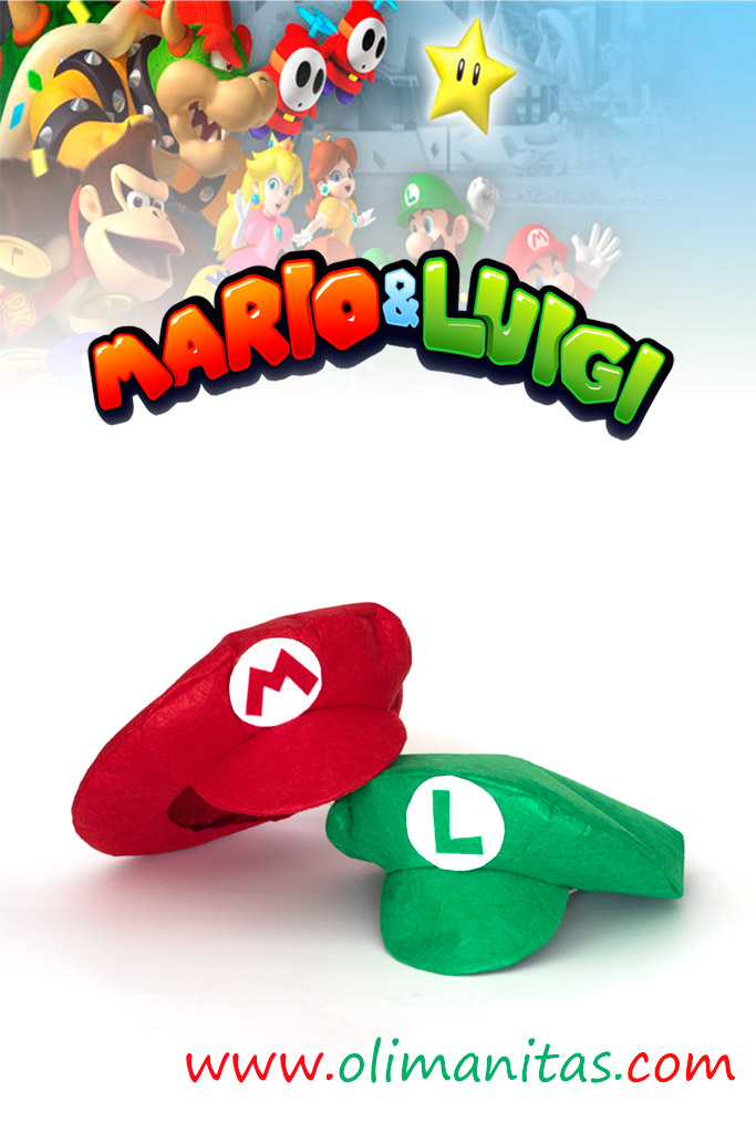 Como hacer disfraz casero de Mario Bros y Luigi 